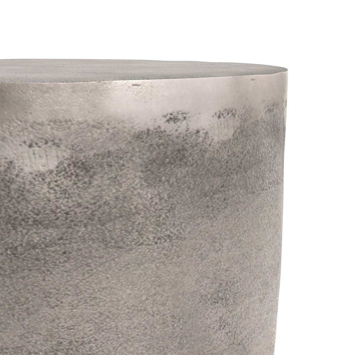 Antique Silver | Morris Metal Accent Table