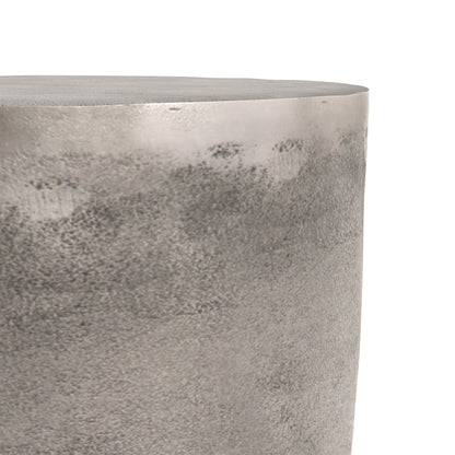 Antique Silver | Morris Metal Accent Table
