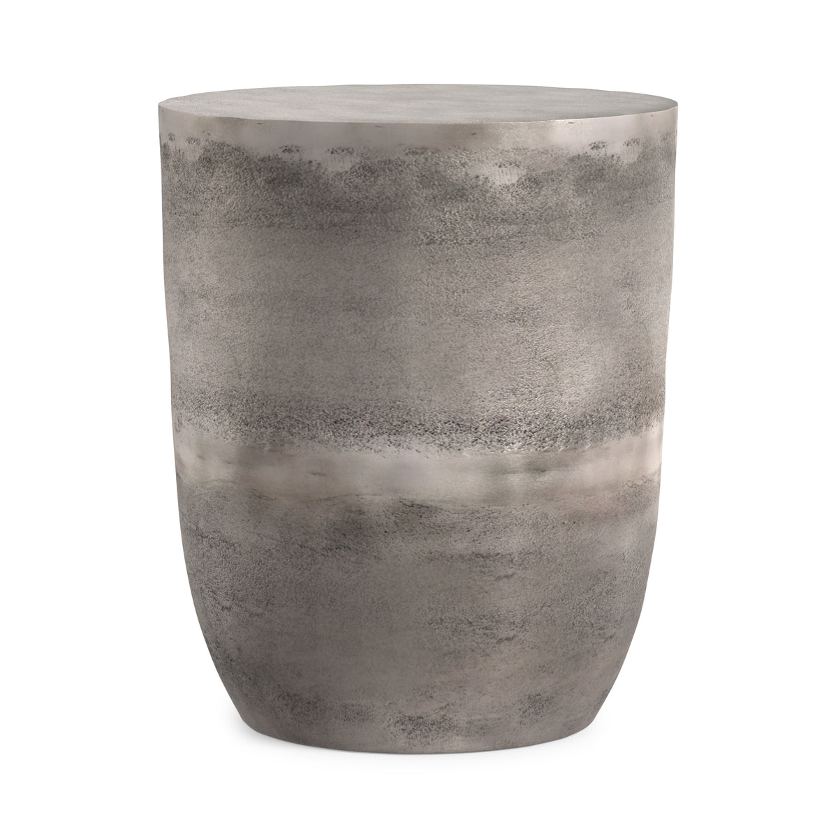 Antique Silver | Morris Metal Accent Table