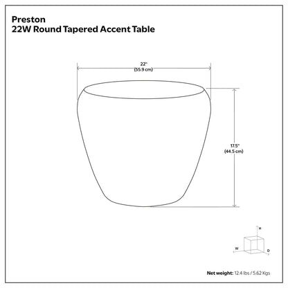 Antique Gold | Preston Metal Table