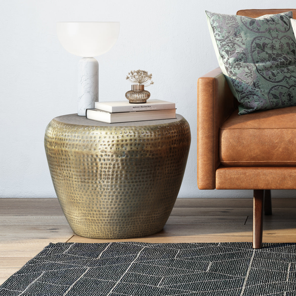 Antique Gold | Preston Metal Table