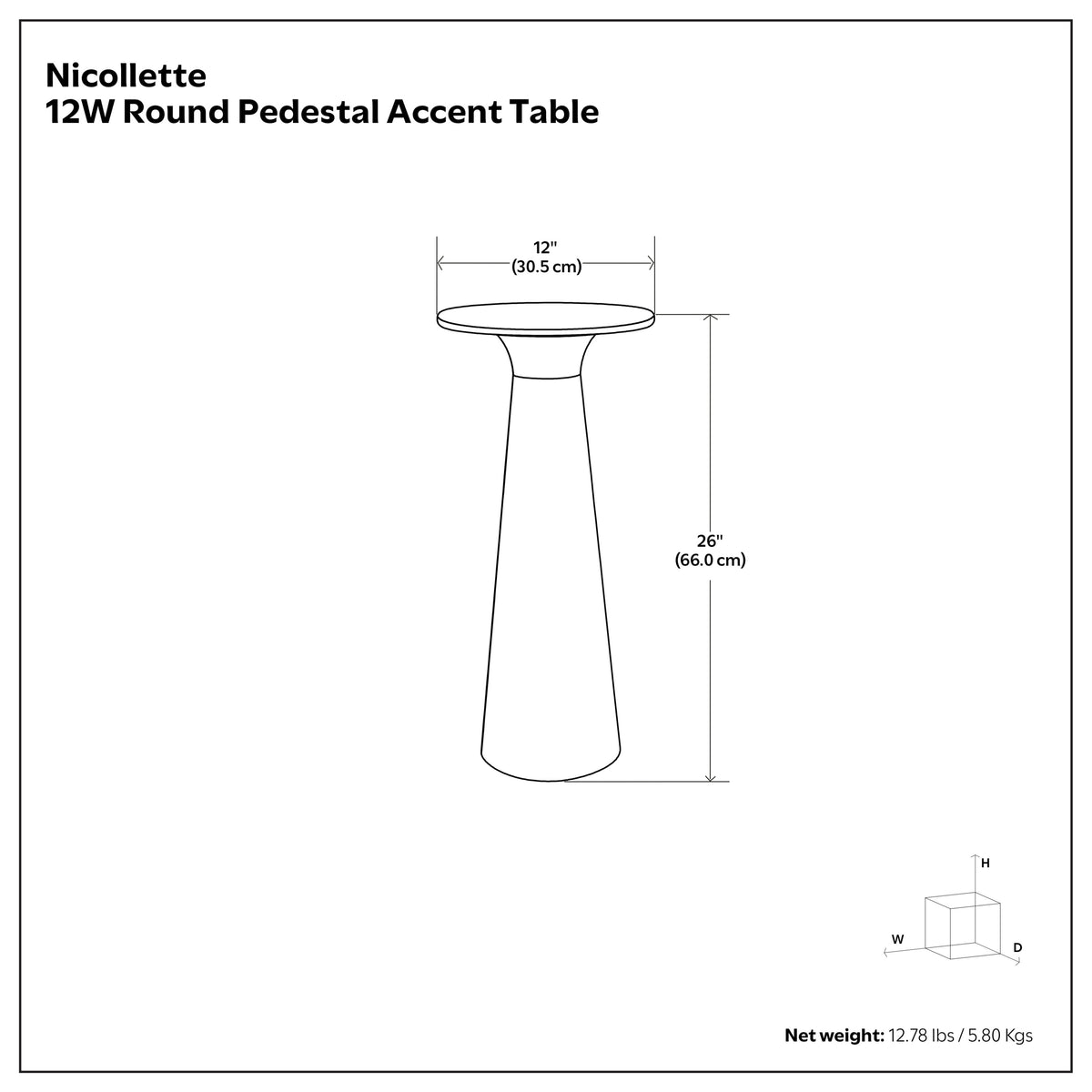 Nicollette Side Table