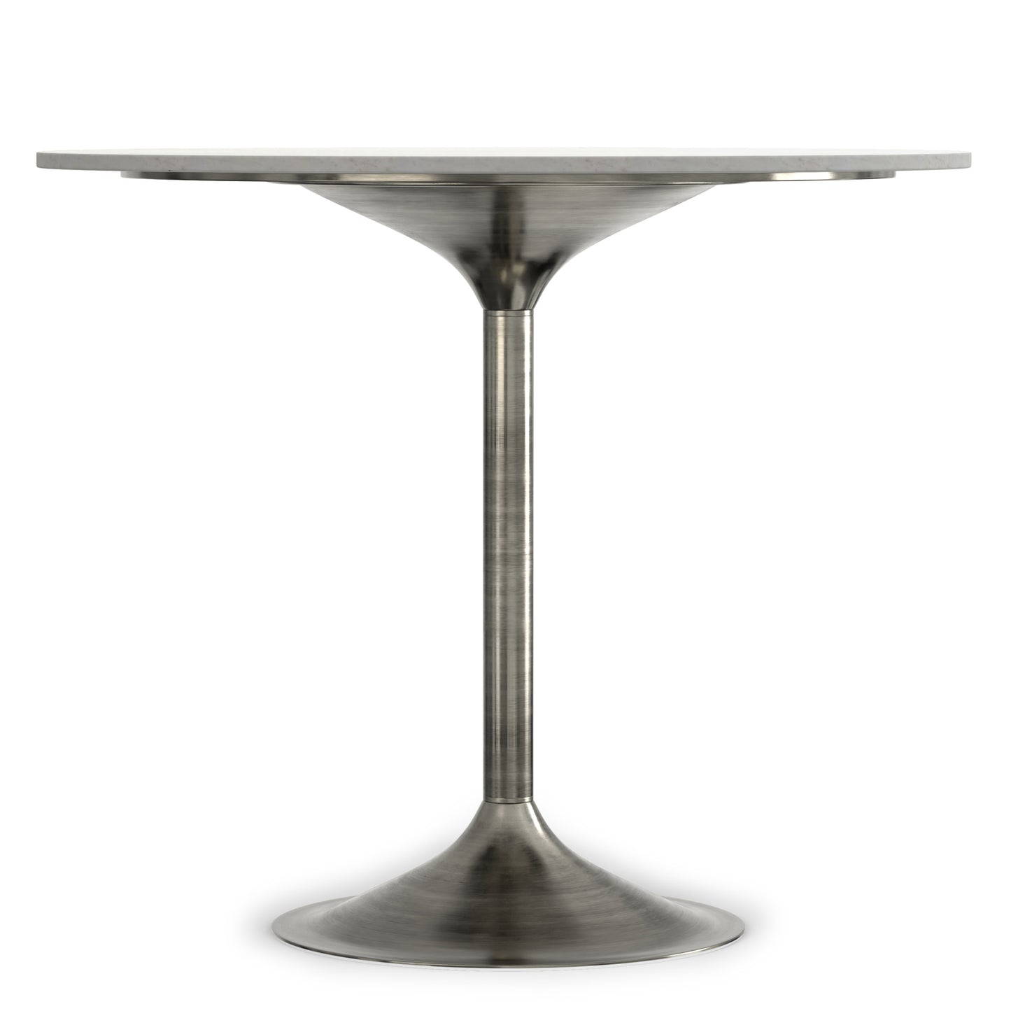 White Marble/Antique Silver | Osborne Dining Table