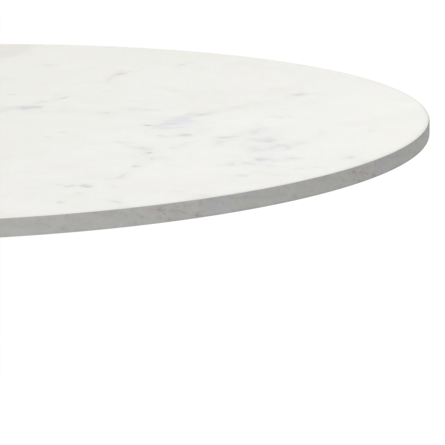 White Marble/Antique Silver | Osborne Dining Table