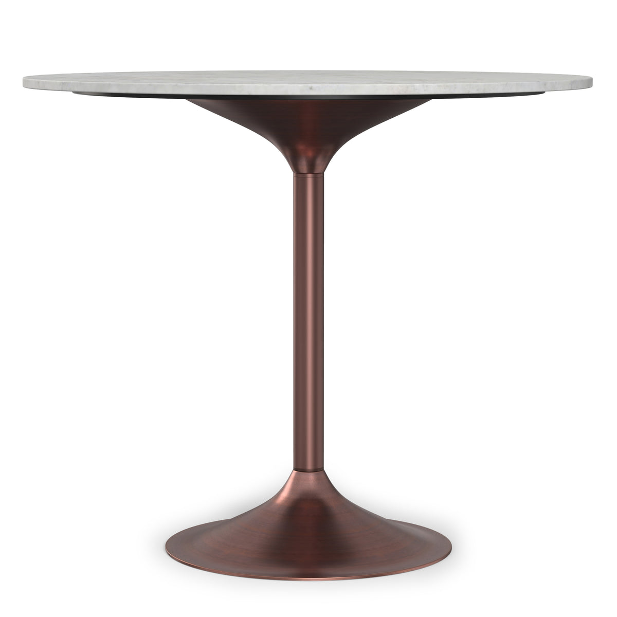 White Marble/Antique Copper | Osborne Dining Table