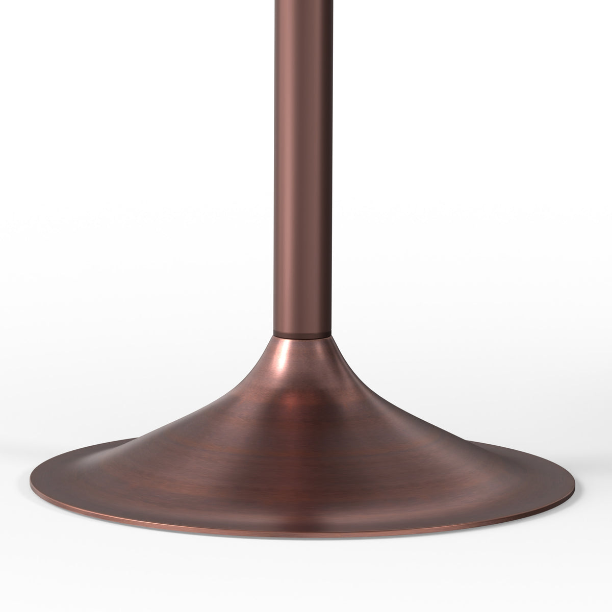 White Marble/Antique Copper | Osborne Dining Table