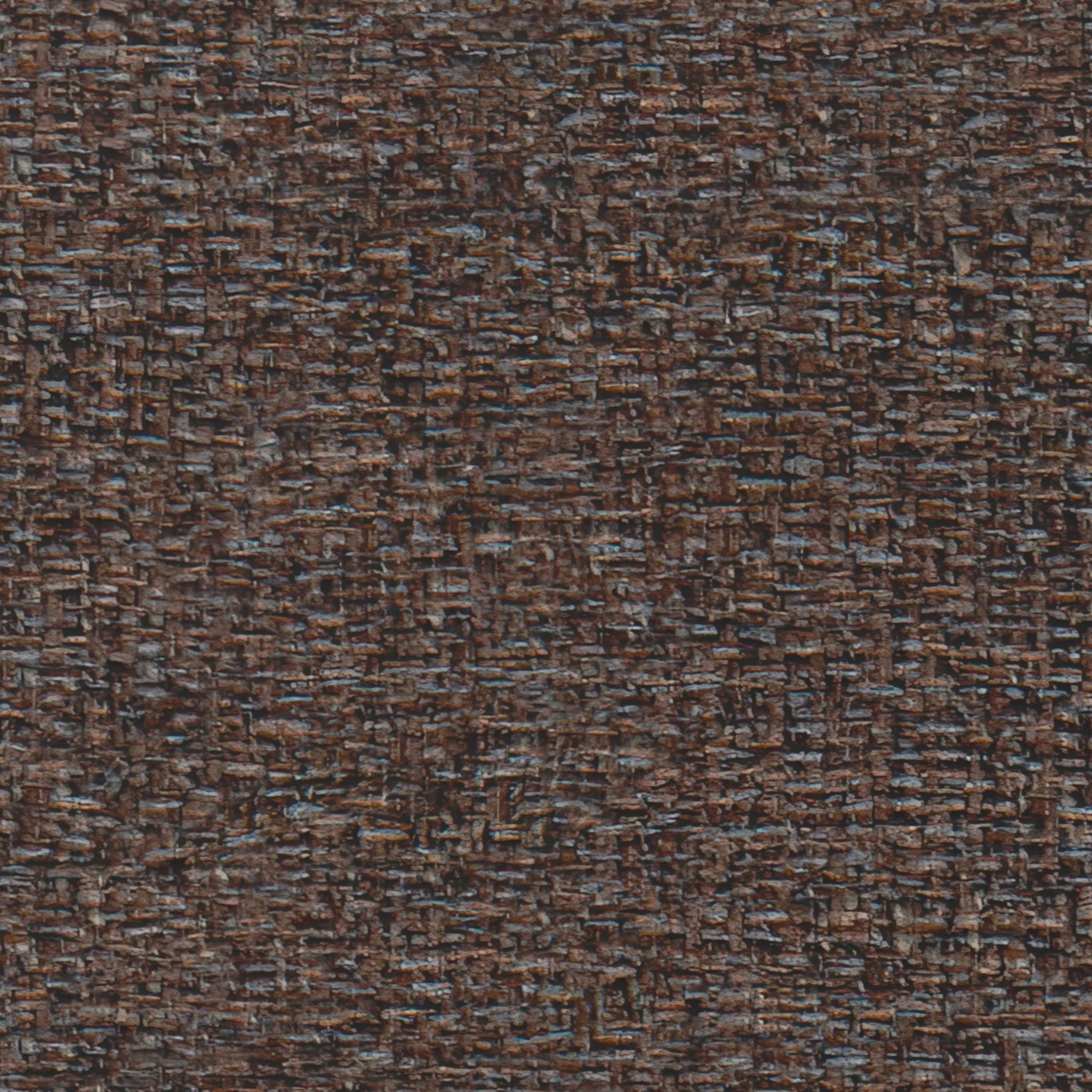Mink Brown Tweed Style Fabric | Milltown Large Ottoman Bench in Tweed