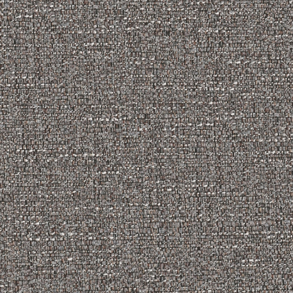 Pebble Grey Tweed Style Fabric | Milltown Footstool Small Ottoman Bench