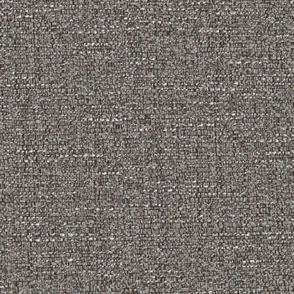 Pebble Grey Tweed Style Fabric | Milltown Footstool Small Ottoman Bench
