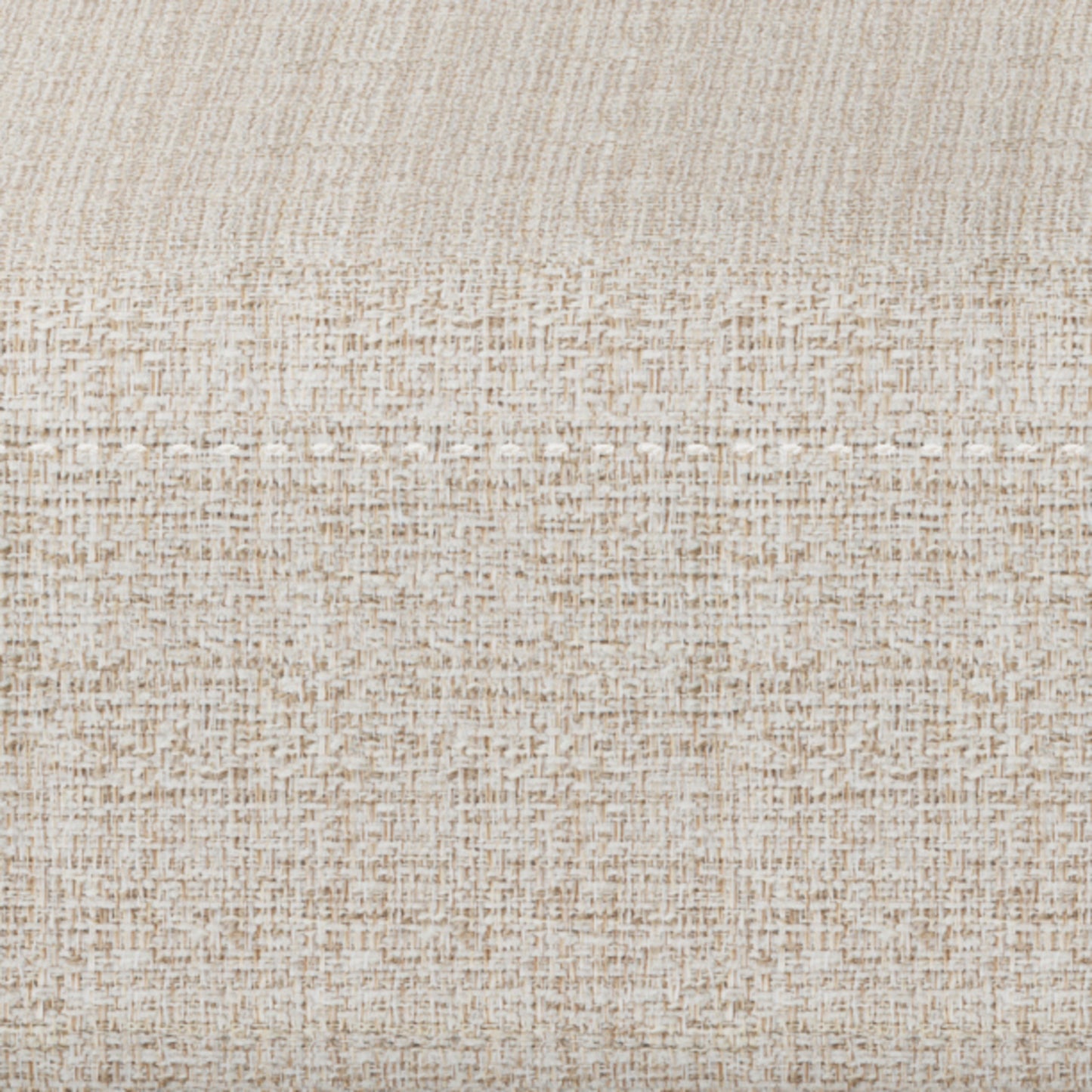 Platinum Tweed Style Fabric | Milltown Footstool Small Ottoman Bench