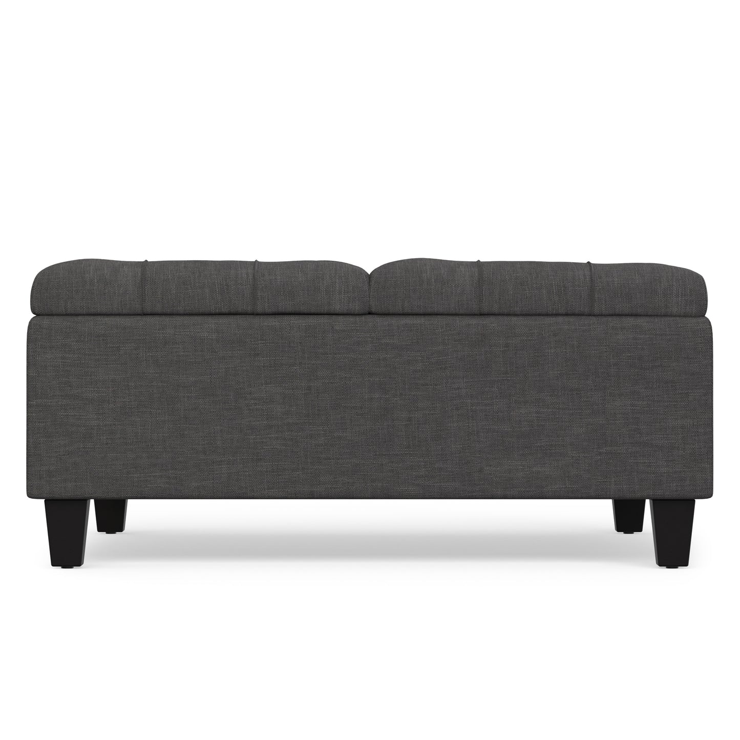 Slate Grey Linen Style Fabric | Harrison Coffee Table Storage Ottoman