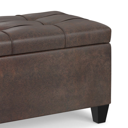 Harrison Large Storage Ottoman Bench