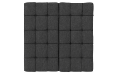 Slate Grey Linen Style Fabric | Mariah Lift Top Table Storage Ottoman