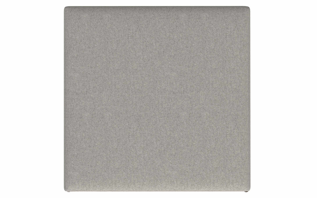 Cloud Grey Linen Style Fabric | Owen Coffee Table Ottoman with Storage