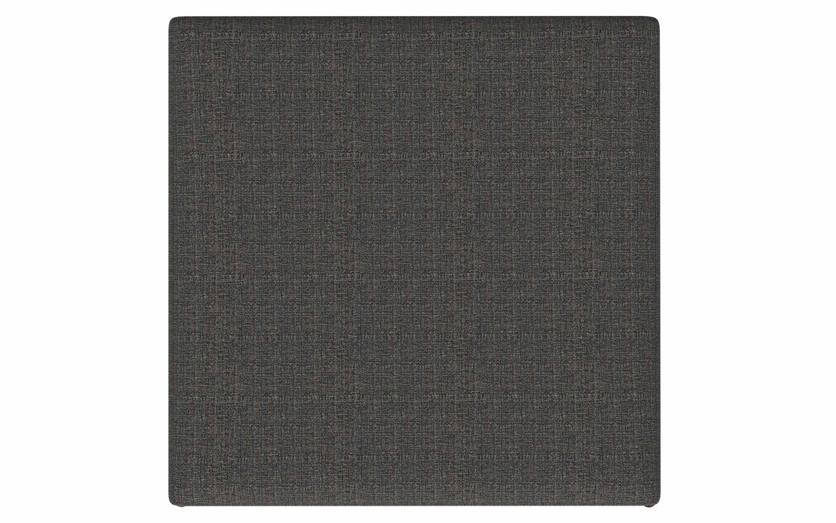 Ebony Tweed Style Fabric | Owen Coffee Table Ottoman with Storage