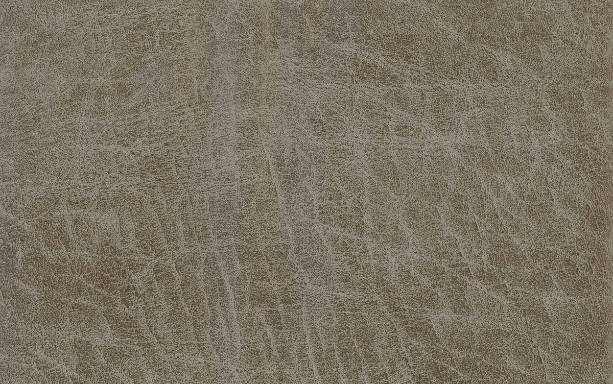 Distressed Grey Taupe Distressed Vegan Leather | Owen Small Rectangular Storage Ottoman