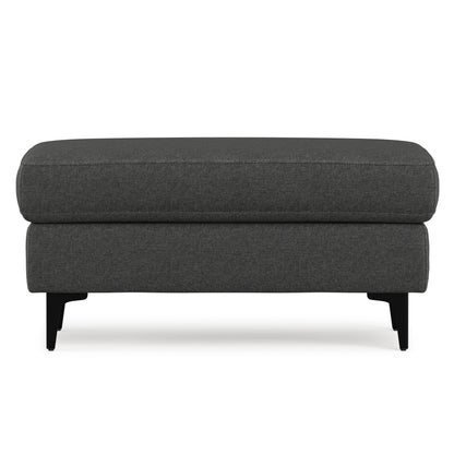 Pebble Grey | Ava Mid Century Ottoman