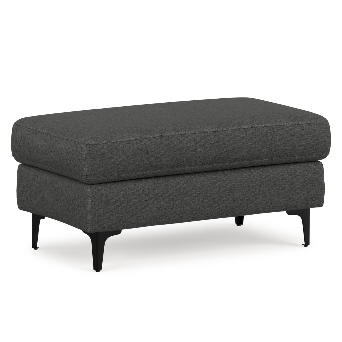 Pebble Grey | Ava Mid Century Ottoman