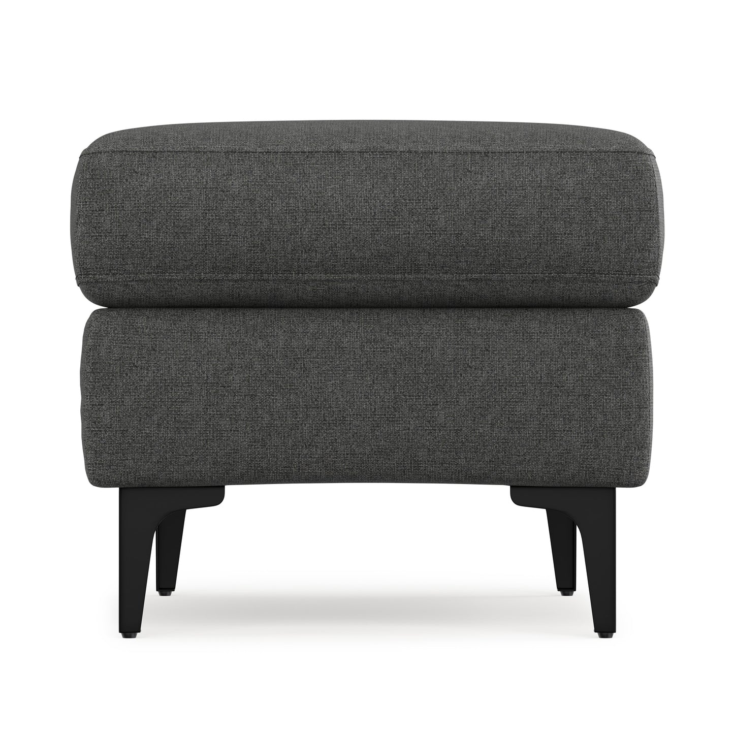 Pebble Grey | Ava Mid Century Ottoman