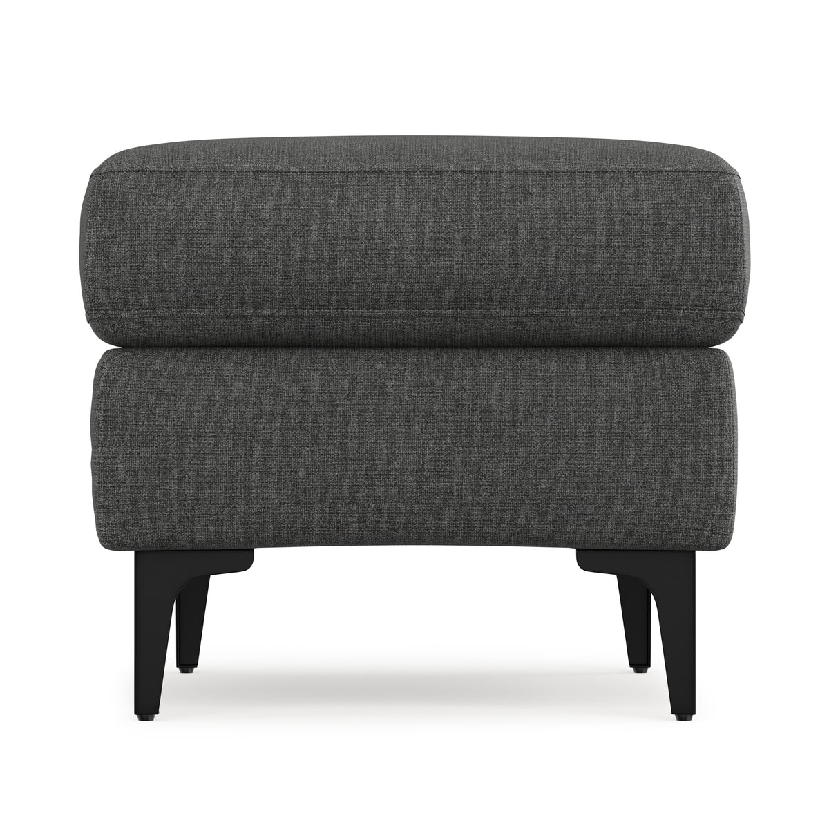 Pebble Grey | Ava Mid Century Ottoman