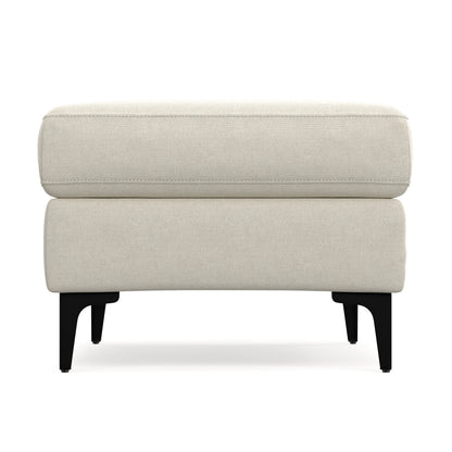 Cream | Ava Mid Century Ottoman Bench