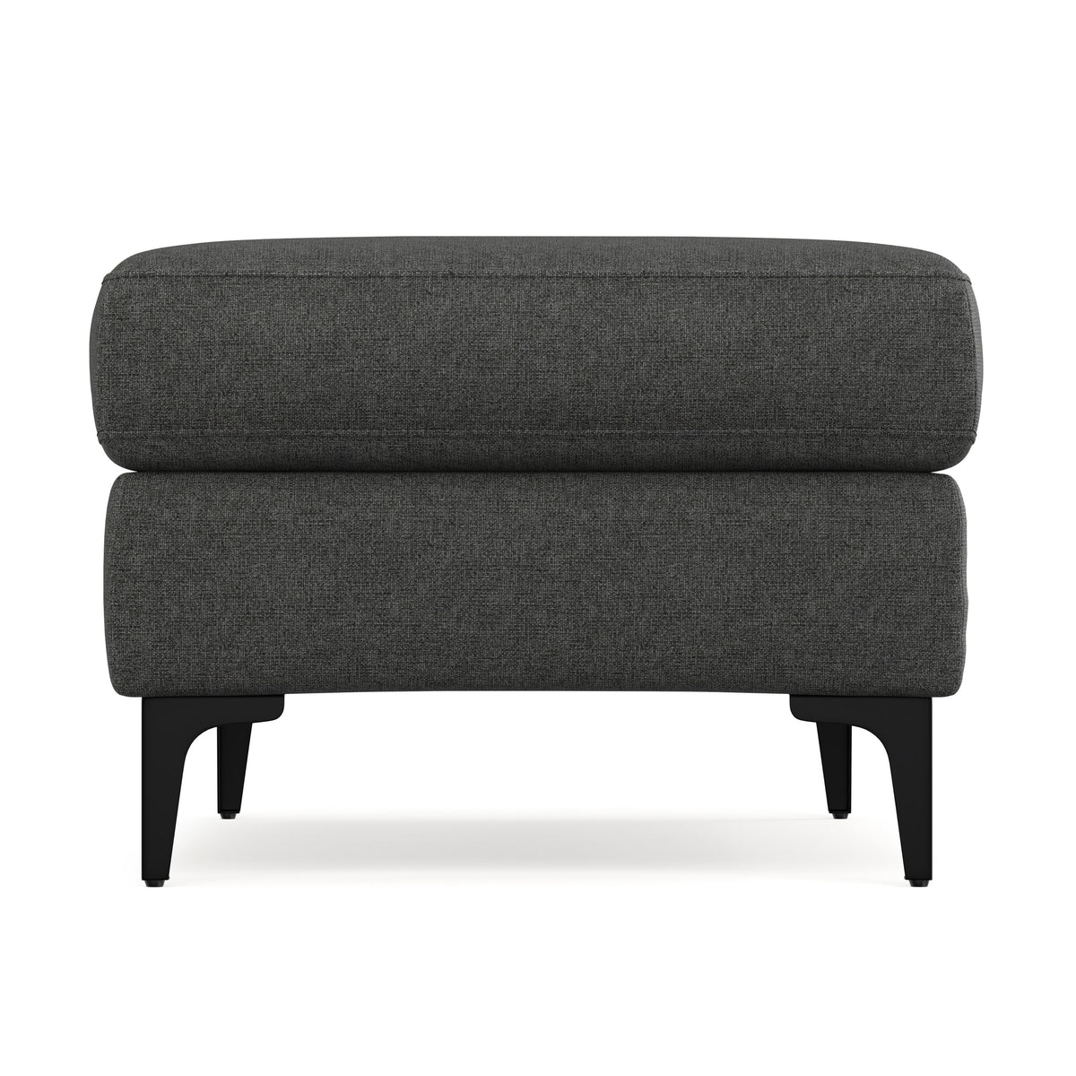 Pebble Grey | Ava Mid Century Ottoman Bench