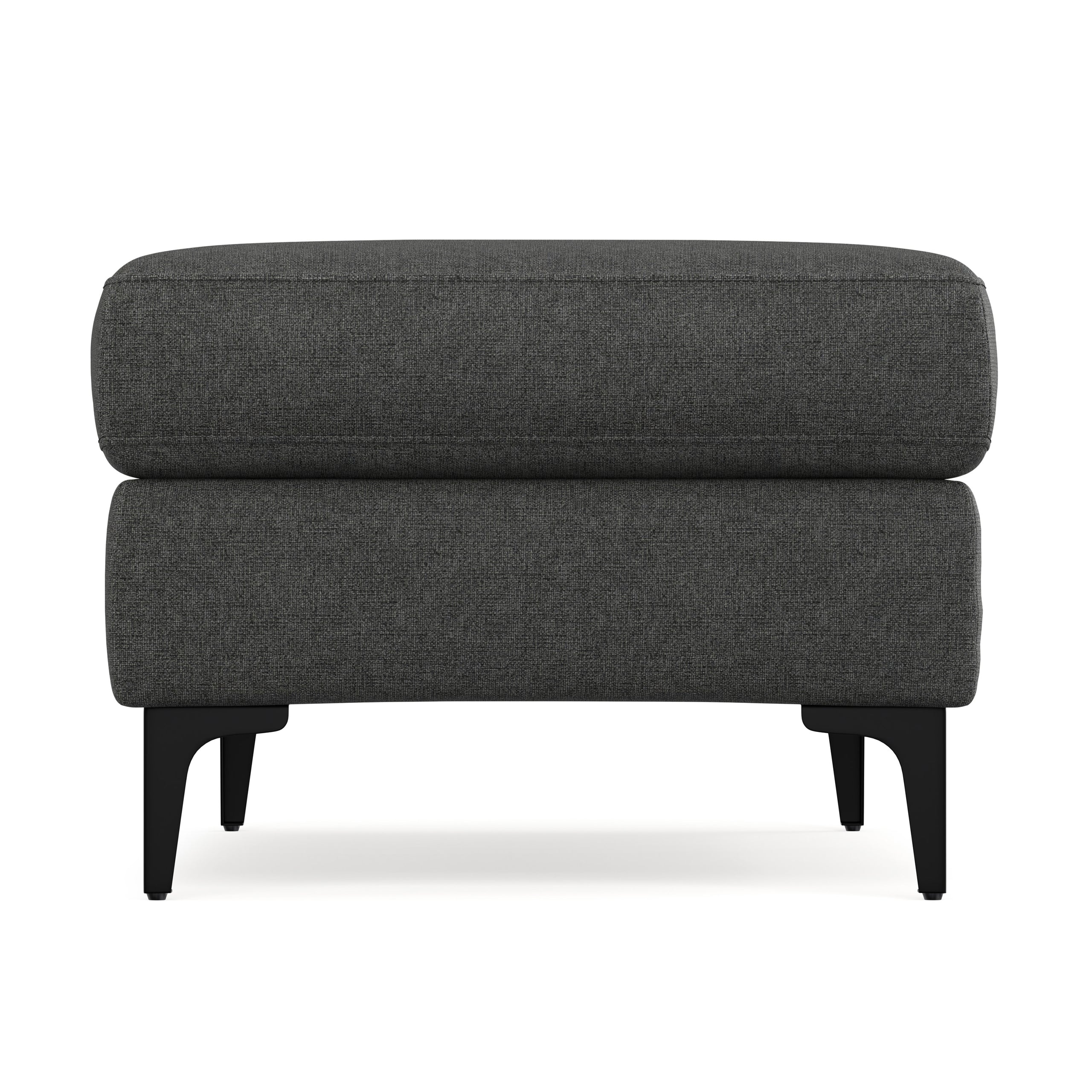 Pebble Grey | Ava Mid Century Ottoman Bench