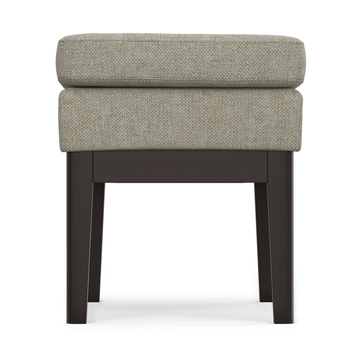 Light Grey | Carlson Small Ottoman Bench