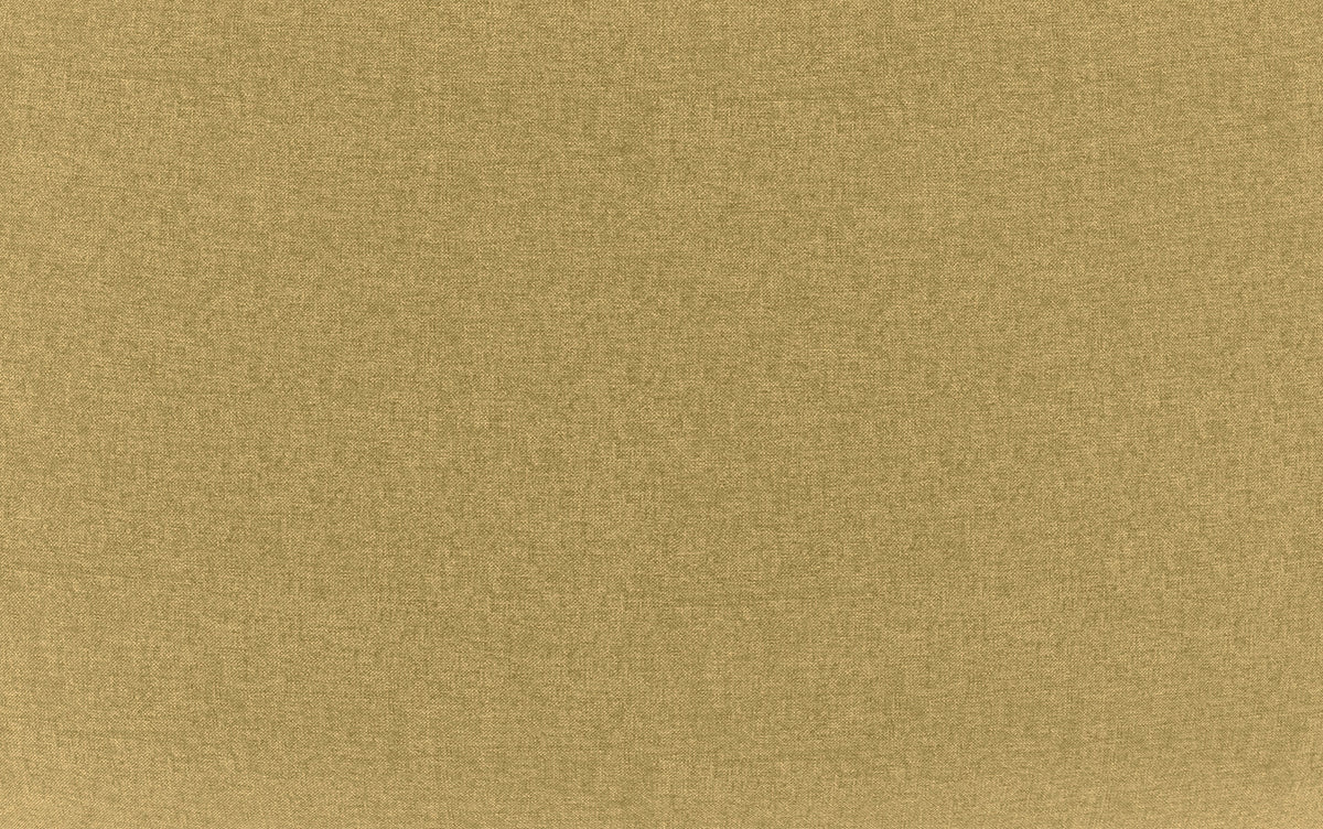 Dijon Yellow Linen Style Fabric | Moore Large Ottoman