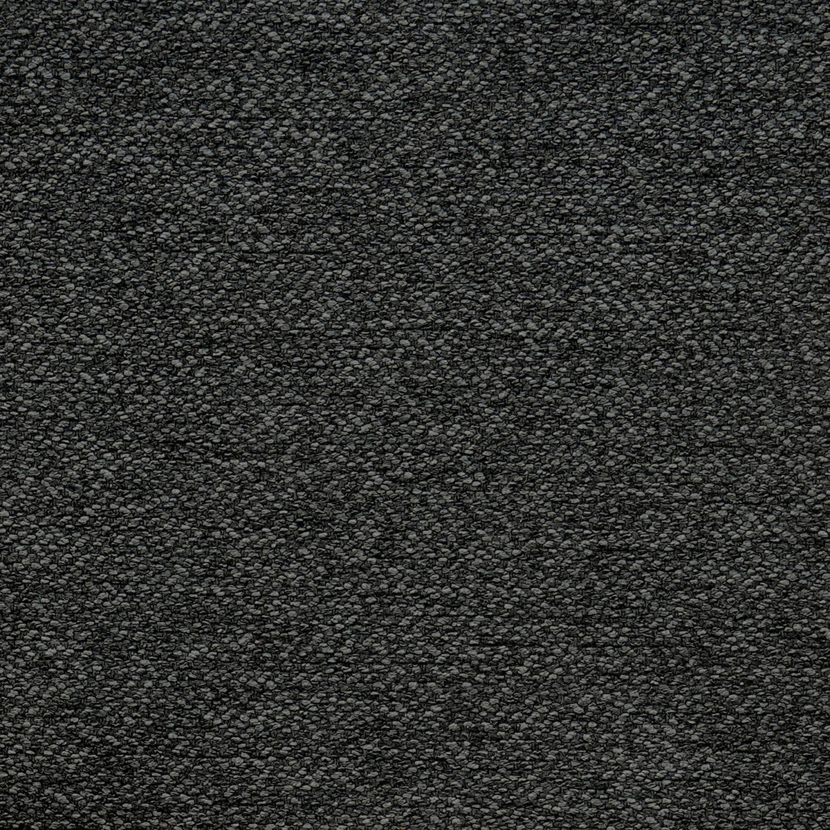 Charcoal Grey Woven-Blend Fabric | Morrison Large Rectangular Ottoman