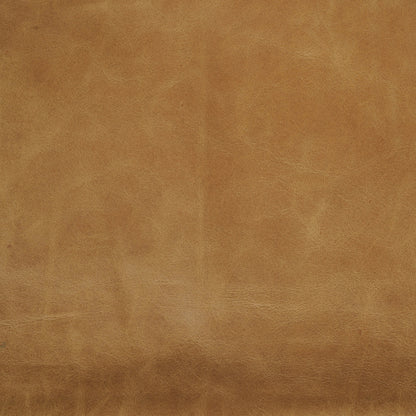 Sienna Genuine Top Grain Leather | Morrison Large Rectangular Ottoman in Genuine Leather