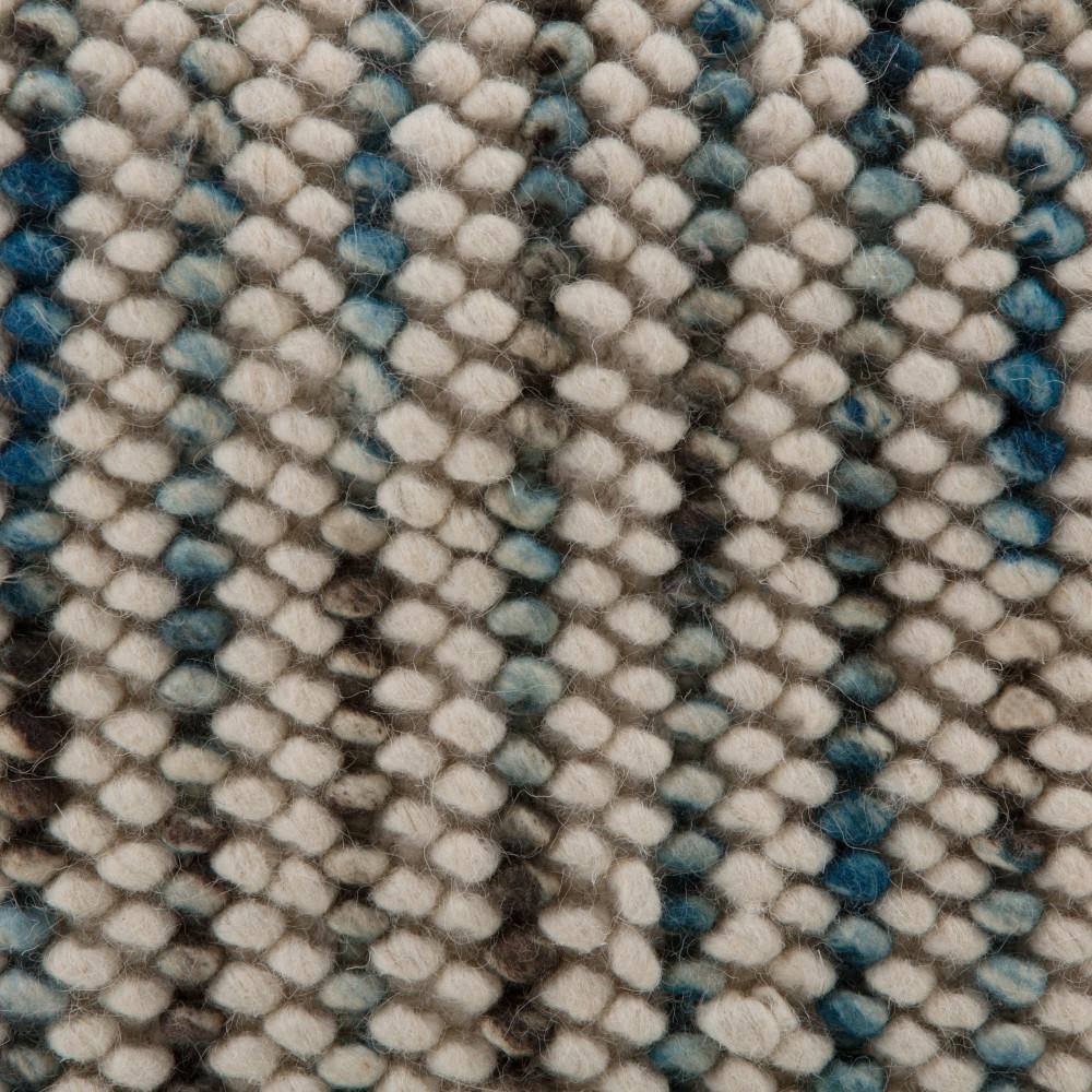 Multi Beige | Zoey Woven Cube Pouf