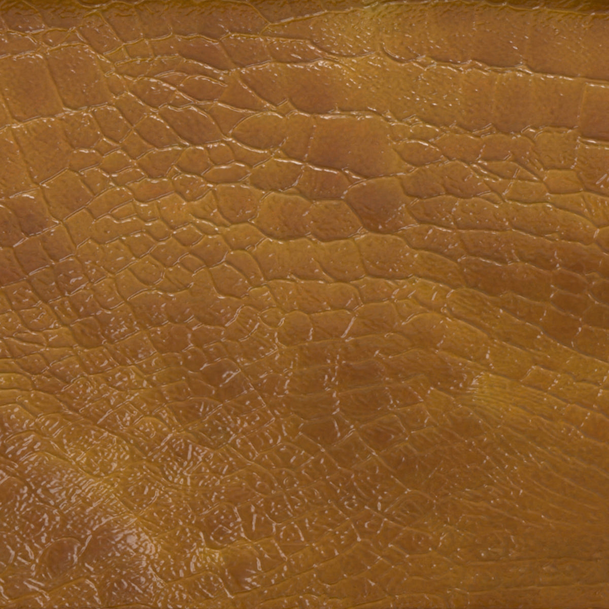 Tan Genuine Leather | Brody Square Pouf in Genuine Leather