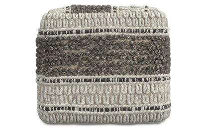 Brown/Natural | Grady Pouf