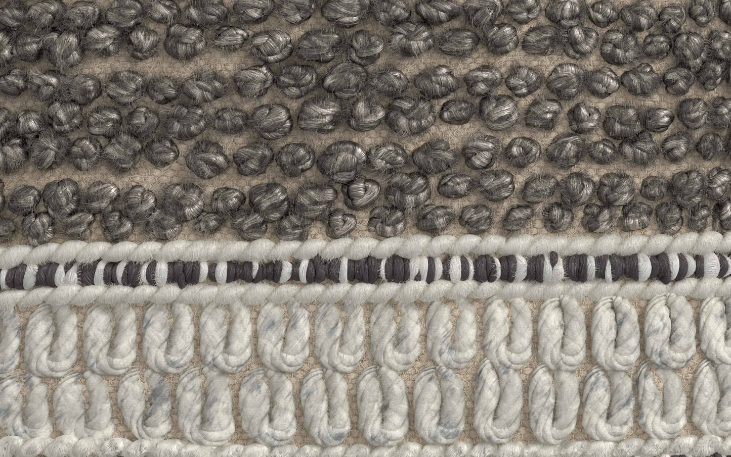 Brown/Natural | Grady Pouf