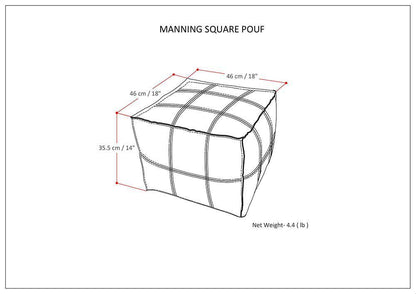 Manning Square Pouf