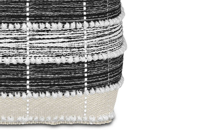 Barley Square Pouf