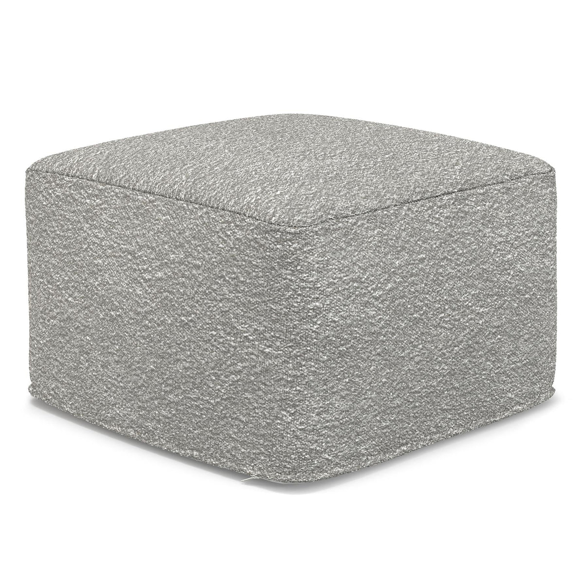 Light Grey | Chantal Square Pouf