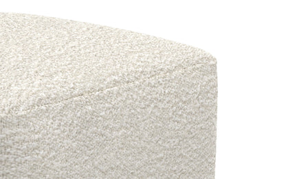Ivory | Chantal Square Pouf