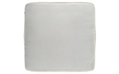 Ivory | Chantal Square Pouf
