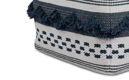 Bowden Square Pouf Ottoman