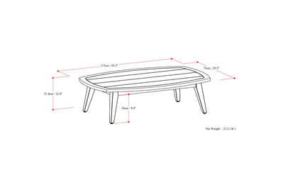 Parkside Outdoor Coffee Table