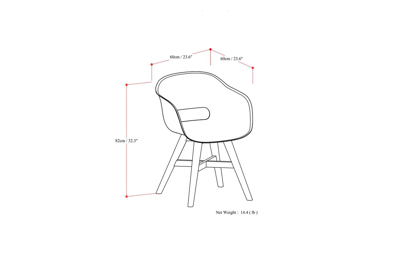 Taupe | Kona Outdoor Dining Chair in Recycled Plastic (Set of 2)