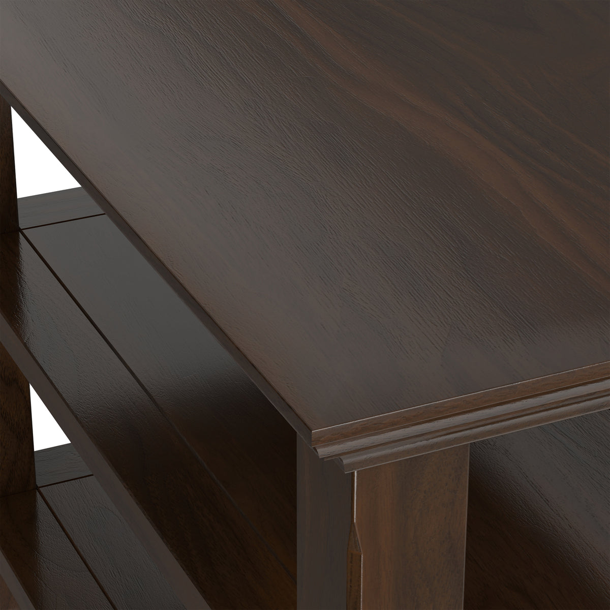 Brunette Brown | Acadian Narrow Side Table