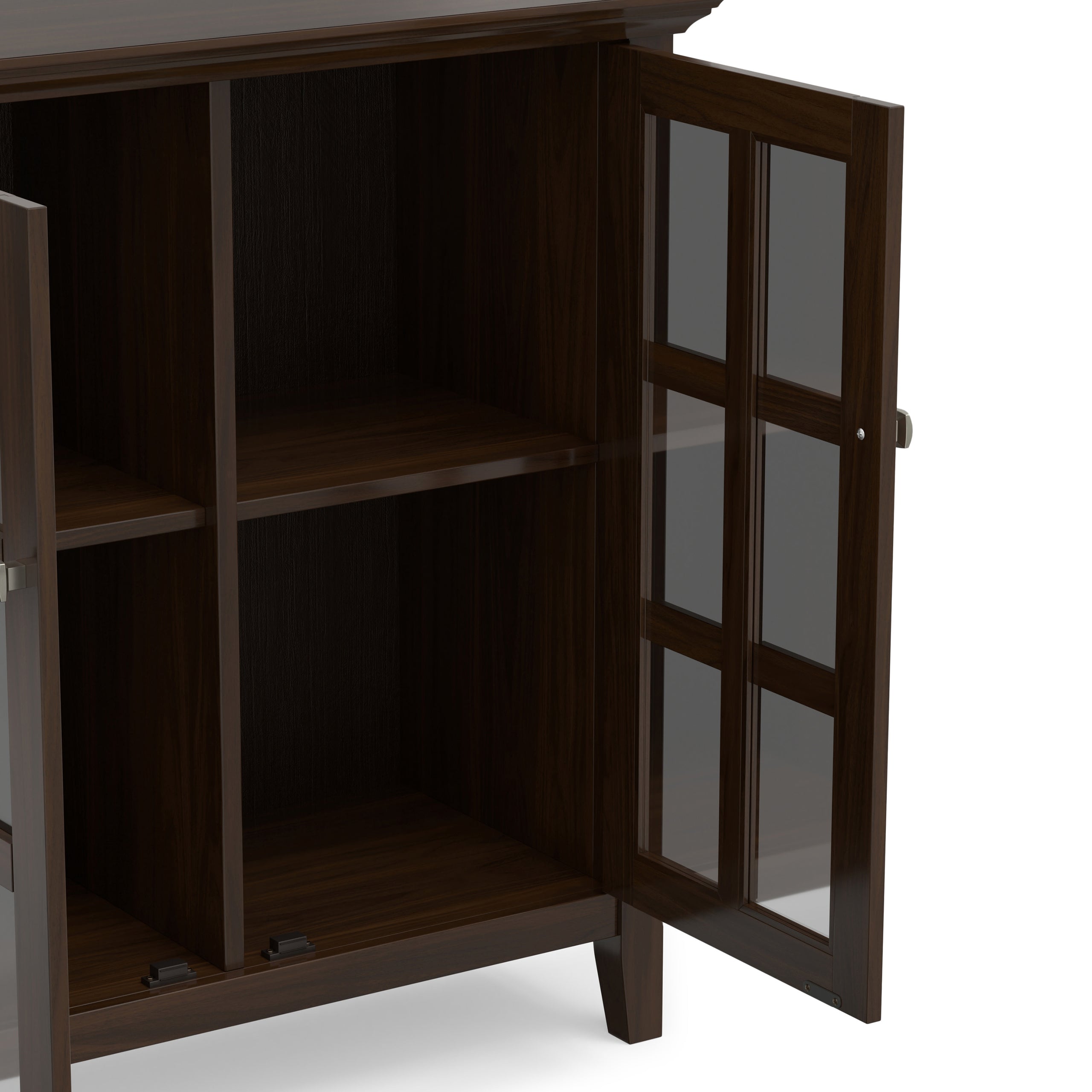 Brunette Brown | Acadian Low Storage Cabinet