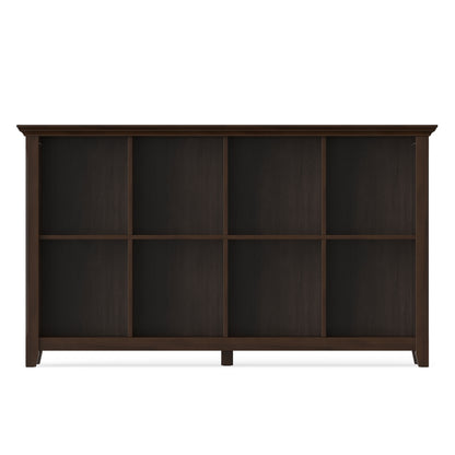Brunette Brown | Acadian 8 Cube Storage Sofa Table