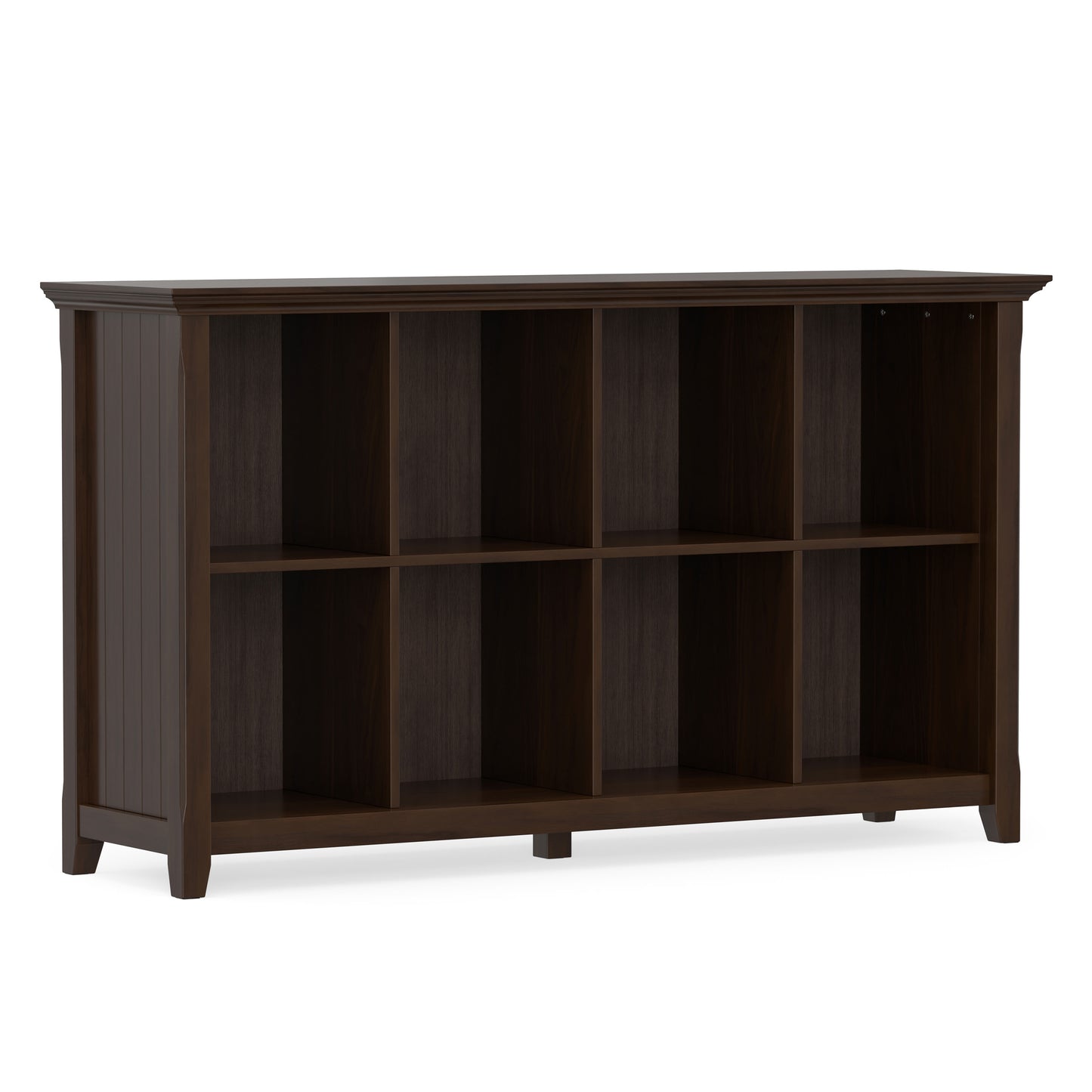 Brunette Brown | Acadian 8 Cube Storage Sofa Table