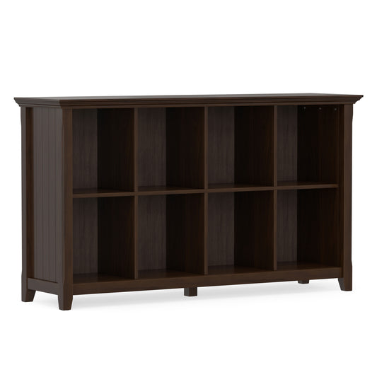 Brunette Brown | Acadian 8 Cube Storage Sofa Table