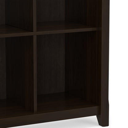 Brunette Brown | Acadian 9 Cube Bookcase