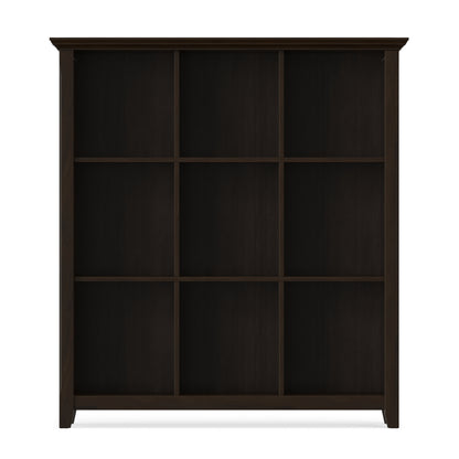 Brunette Brown | Acadian 9 Cube Bookcase
